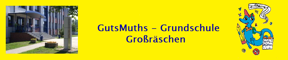 Kopf-Graphik der GutsMuths Grundschule Grorschen